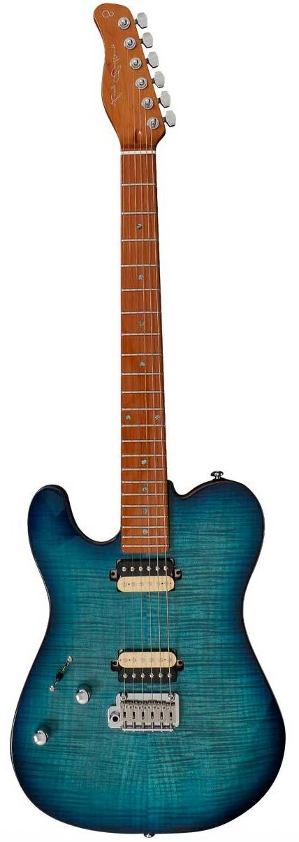 Guitarra Electrica para Zurdos T7 Fm Tbl Trans Blue Lefthand