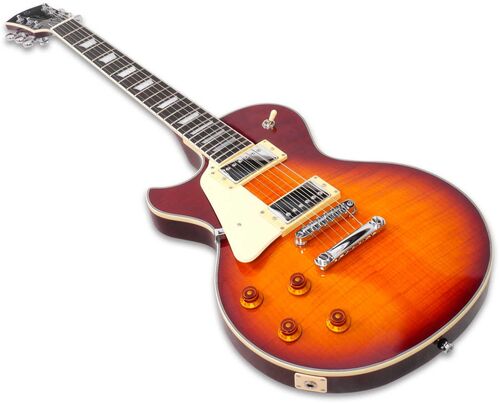 Guitarra Electrica para Zurdos L7 Ts Tobacco Sunburst Lefthand