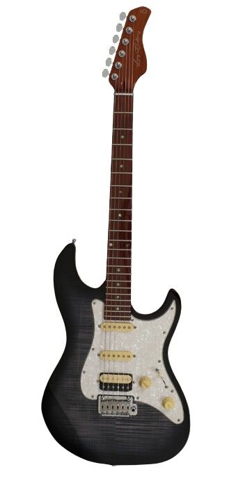 Guitarra Eléctrica St S7 Fm Tbk Trans Black V2