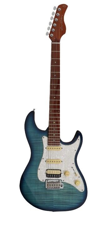 Guitarra Eléctrica St S7 Fm Tbl Trans Blue V2