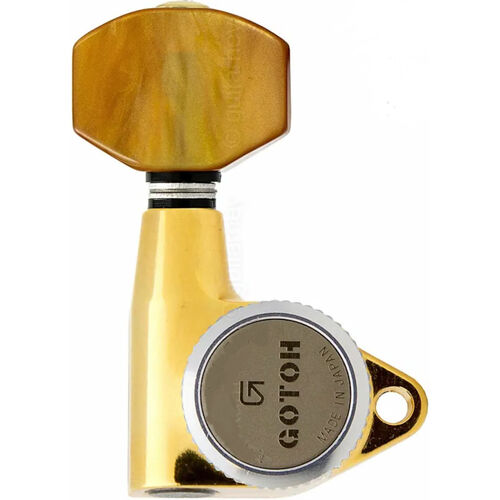 Clavijero Eléctrica Gotoh SG301-P8-GG 3+3 Dorado