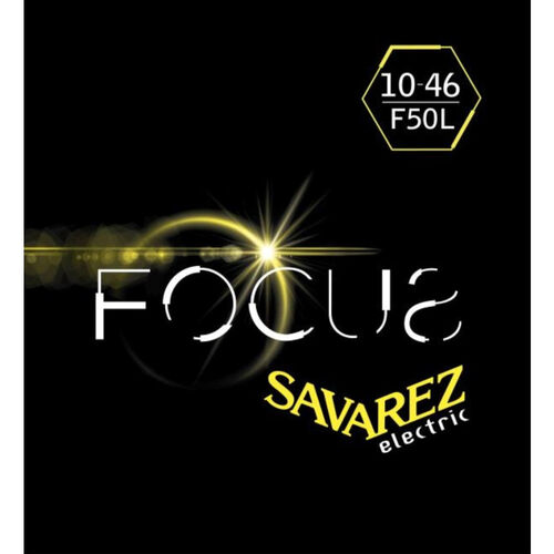 Juego Cuerdas Guitarra Elctrica Savarez Focus F50L 010-046