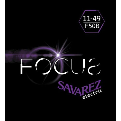 Juego Cuerdas Guitarra Elctrica Savarez Focus F50B 011-049