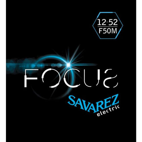 Juego Cuerdas Guitarra Eléctrica Savarez Focus F50M 012-052