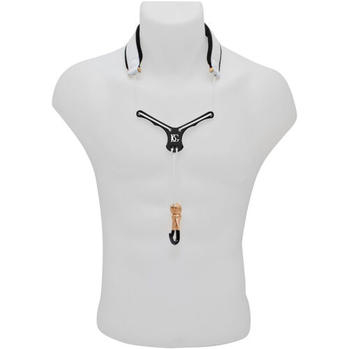 Cordn Saxo BG S-28YBMSH Cuero Zen Al Cuello Blanco