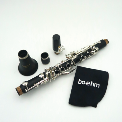 Clarinete Mib o Requinto Boehm Beginner Abs 17 LLaves Plateadas