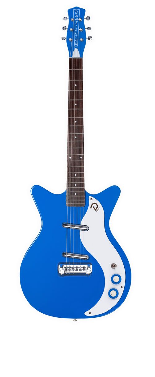 Guitarra Elctrica Retro 59m Nos+ Go Go Blue Danelectro