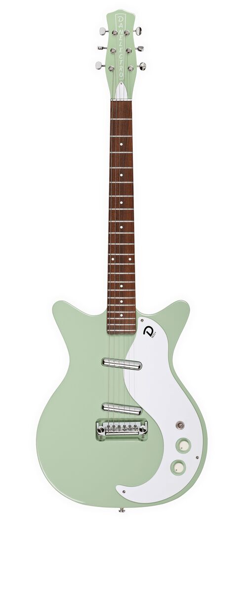Guitarra Eléctrica Retro 59m Nos+ Keen Green Danelectro