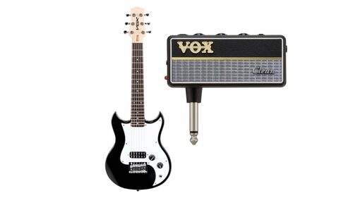 Guitarra Eléctrica Vox Escala Corta Pack Sdc-1 Mini Black
