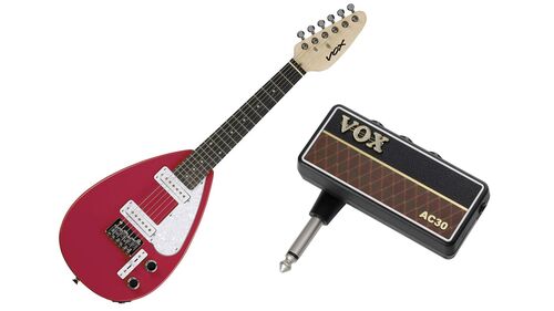 Guitarra Eléctrica Escala Corta Pack Mk3 Mini Loud Red Vox
