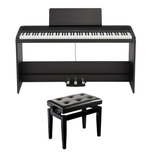 Piano Digital B2sp Bk Kit Banqueta Bgm Korg