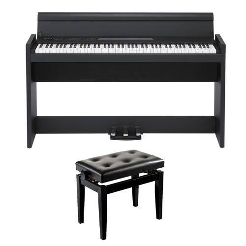 Piano Digital Lp-380-Bk U Kit Banqueta Bgm Korg