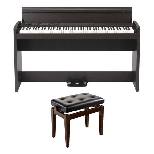 Kit Piano Digital Korg Lp-380-Rw U ms Banqueta Bgm