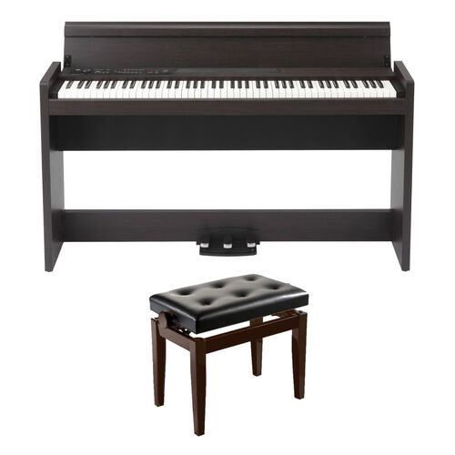 Kit Piano Digital Korg Lp-380-Rw U más Banqueta Bgm