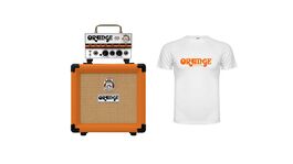 Pack Amplificador para Guitarra Micro Terror Stack Orange