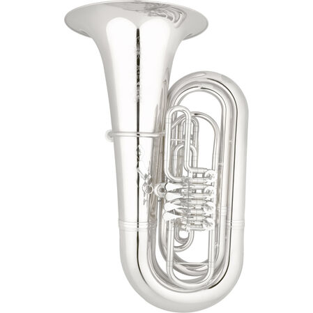 Tuba Eastman EBB825GS Plateada Professional en Sib