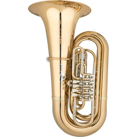 Tuba Eastman EBB825VG Dorada con 5 Llave Professional en Sib