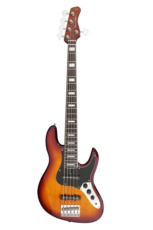 Bajo de 5 Cuerdas V5 24-5 Tobacco Sunburst Marcus Miller