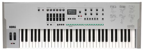 Teclado Sintetizador Profesional  Opsix Se Platinum Korg