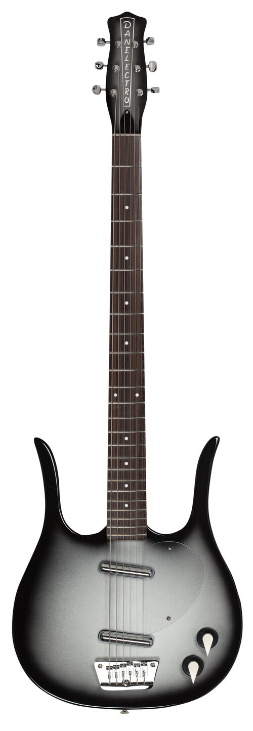 Guitarra Eléctrica Retro Longhorn Baritone Black Burst Danelectro