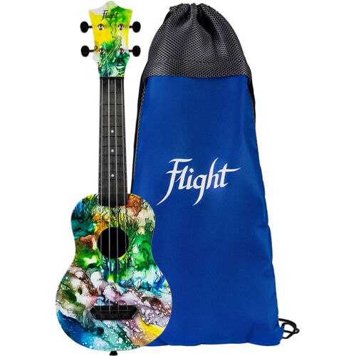 Ukelele Soprano Flight UTS-42 Ultra Travel Series Underwater