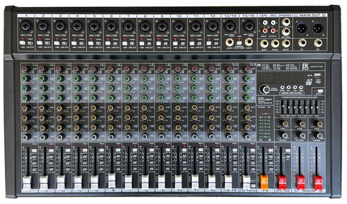 ⚡ EK Audio KG12A mesa de mezclas pasiva con efectos