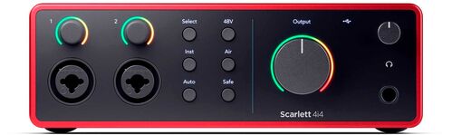 Interface de Audio Usb Scarlett 4i4 4th Gen Focusrite