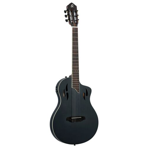 Guitarra Electroacustica Cuerdas de Nylon Rtpstd-Sbk Ortega
