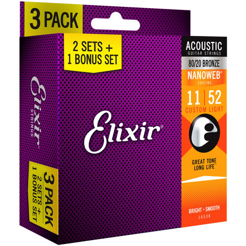 Pack Elixir 2+1 Juegos Acstica 16538 Bronze 011052