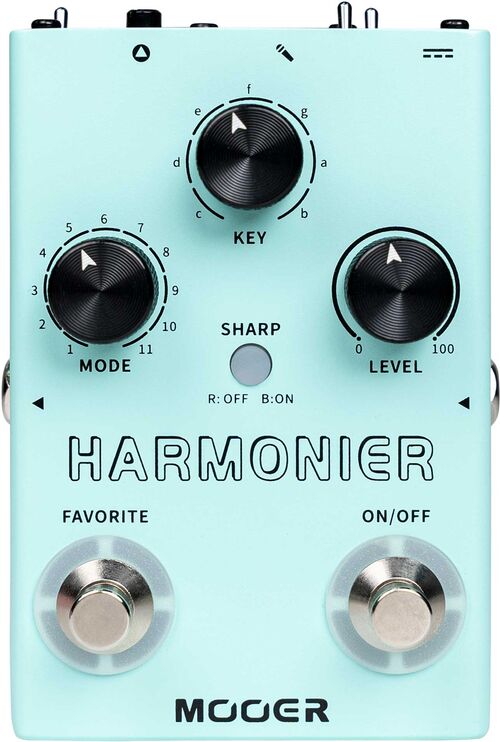 Pedal de Efecto Mooer Mvp2 Harmonier