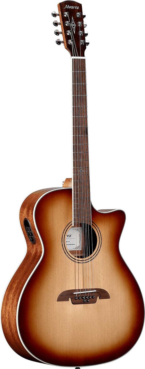 Guitarra Electroacustica de 6 Cuerdas con Cutaway Alvarez Ag60-8ceshadowb