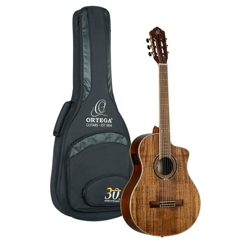 Guitarra Electroacustica Cuerdas de Nylon Ortega Rce30th-Aca