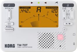 Afinador Cromático Korg Tm-70t Wh
