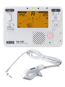 Afinador Cromtico Korg Tm-70c Wh