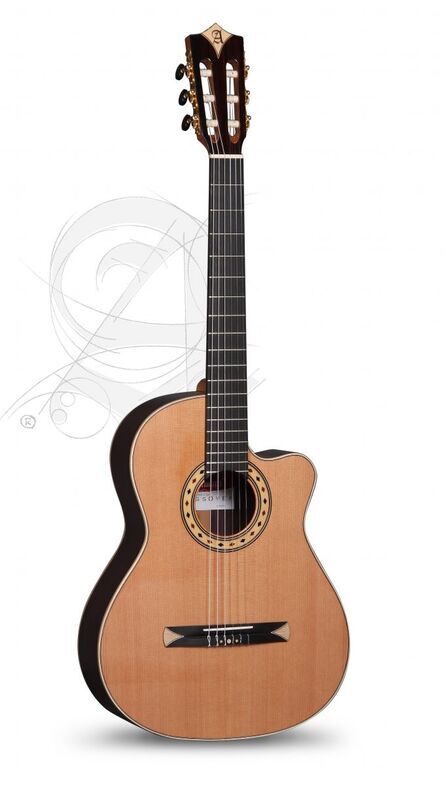 Guitarra Semi-acstica Alhambra CS-3 CW E8