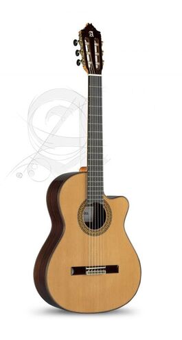 Guitarra Semi-acústica Alhambra 9 P CW E8