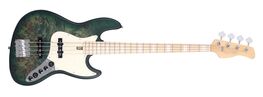 Bajo de 4 Cuerdas Marcus Miller V7 Swamp Ash-4 Reissue Trans Green Satin