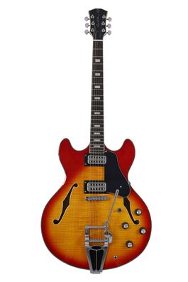 Guitarra de Cuerpo Semi-Hueco Sire Guitars H7t Cherry Sunburst