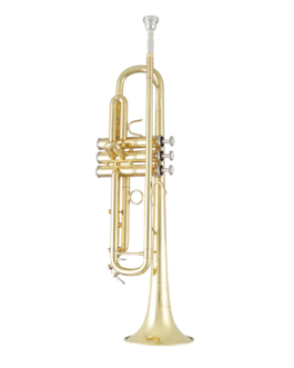 Trompeta Sib Bach BTR411 Pistones de Monel Lacada Trompeta Sib Bach BTR411 Pistones de Monel Lacada