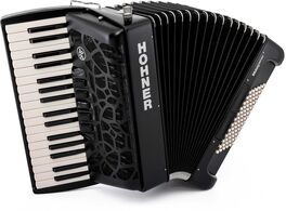 Acordeon De Piano Cromatico Hohner Bravo Mycolor Iii 72 Night (Ral 9005)