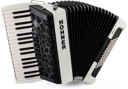Acordeon De Piano Cromatico Hohner Bravo Mycolor Iii 72 Day (Ral 9010)