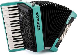 Acordeon De Piano Cromatico Hohner Bravo Mycolor Iii 72 Wind (Ral D2-190 60 25)