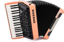 Acordeon De Piano Cromatico Hohner Bravo Mycolor Iii 72 Sunrise (Ral D2-060 80 30)