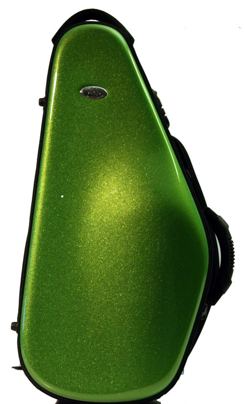 Estuche Bags Sax Alto Metalic Verde