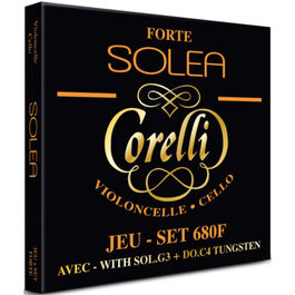 Juego Cello Corelli Solea 680-F Forte