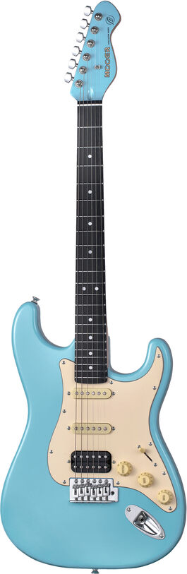 Guitarra Electrica con Usb/Midi Integrado Msc10 Mooer Pro Daphne Blue