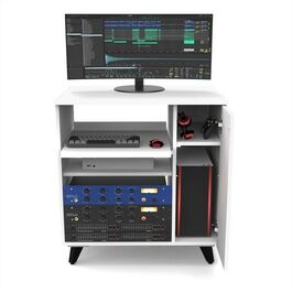 Estante Modular Reloop Glorious Modular Side Rack White
