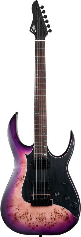 Guitarra Eléctrica Mooer con Usb/Midi Integrado Gtrs M810 Purple Burst