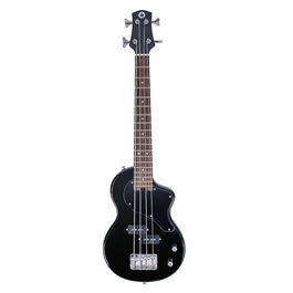Guitarra Eléctrica de Viaje Carry-On-St-Bass-Jb - St Bass Jet Negro