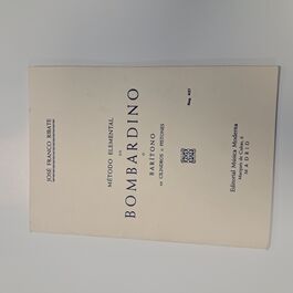 Método Elemental de Bombardino o Barítono de Cilindros o Pistones